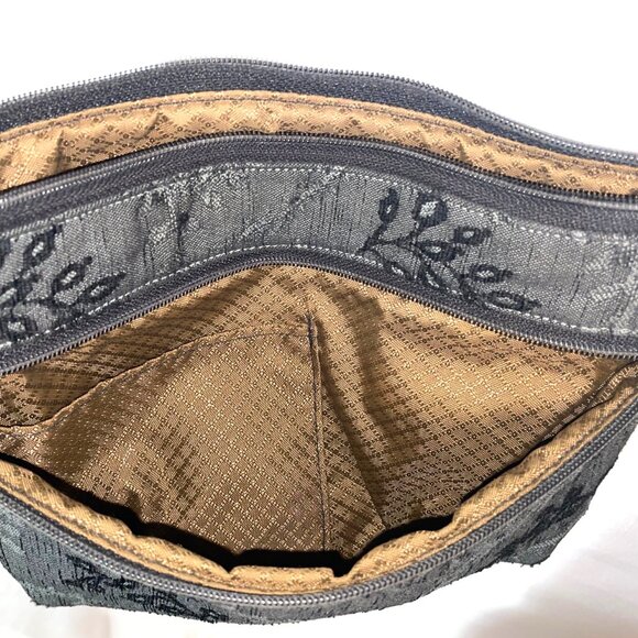 Danny K Beverly Hills Handmade USA Hand-Cut Tapestry Fabric Gray Black Versatile - Picture 5 of 8